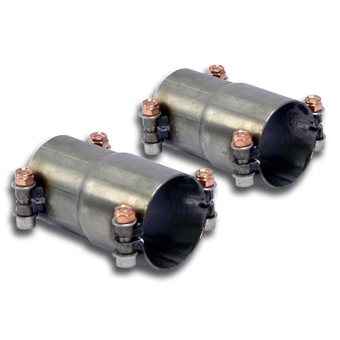 SUPERSPRINT 989244 Connecting pipes for OEM endpipes for BMW X5 F15 50i Photo-0