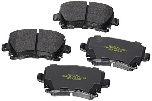 HAWK HB158F.515 Rear brake pads MAZDA Miata MX-5 1600 (FMSI D525) Photo-0