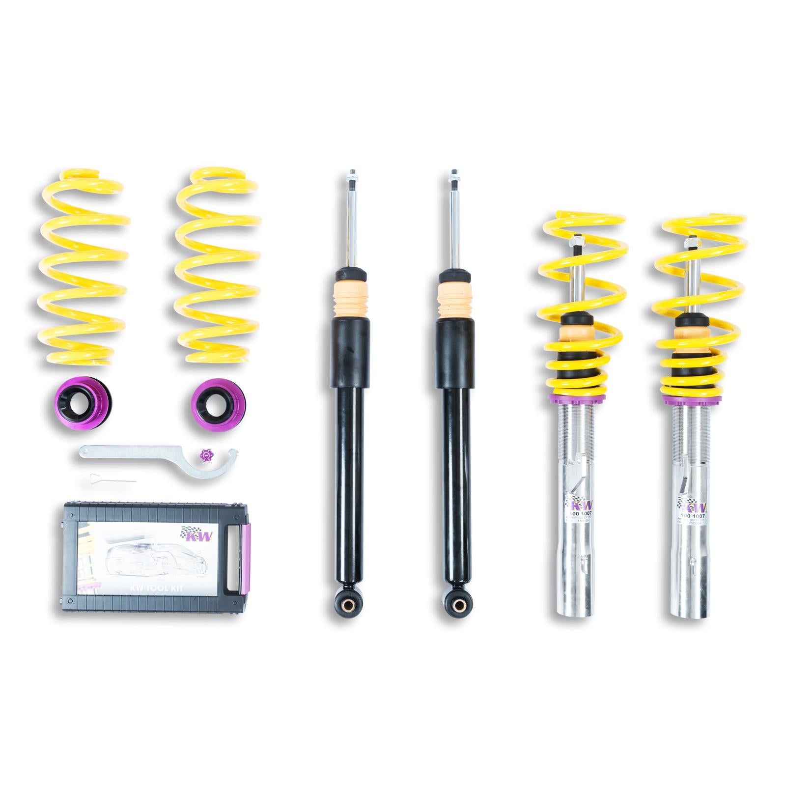 KW 102800BB Coilover Kit INOX V1 SEAT Ateca; (5FP) Photo-1