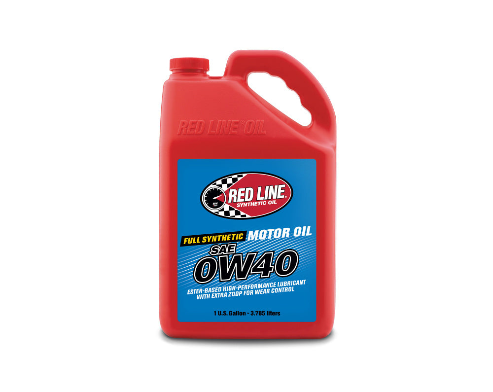 RED LINE OIL 11105 High Performance Motor Oil 0W40 3.8 L (1 gal) Photo-0 