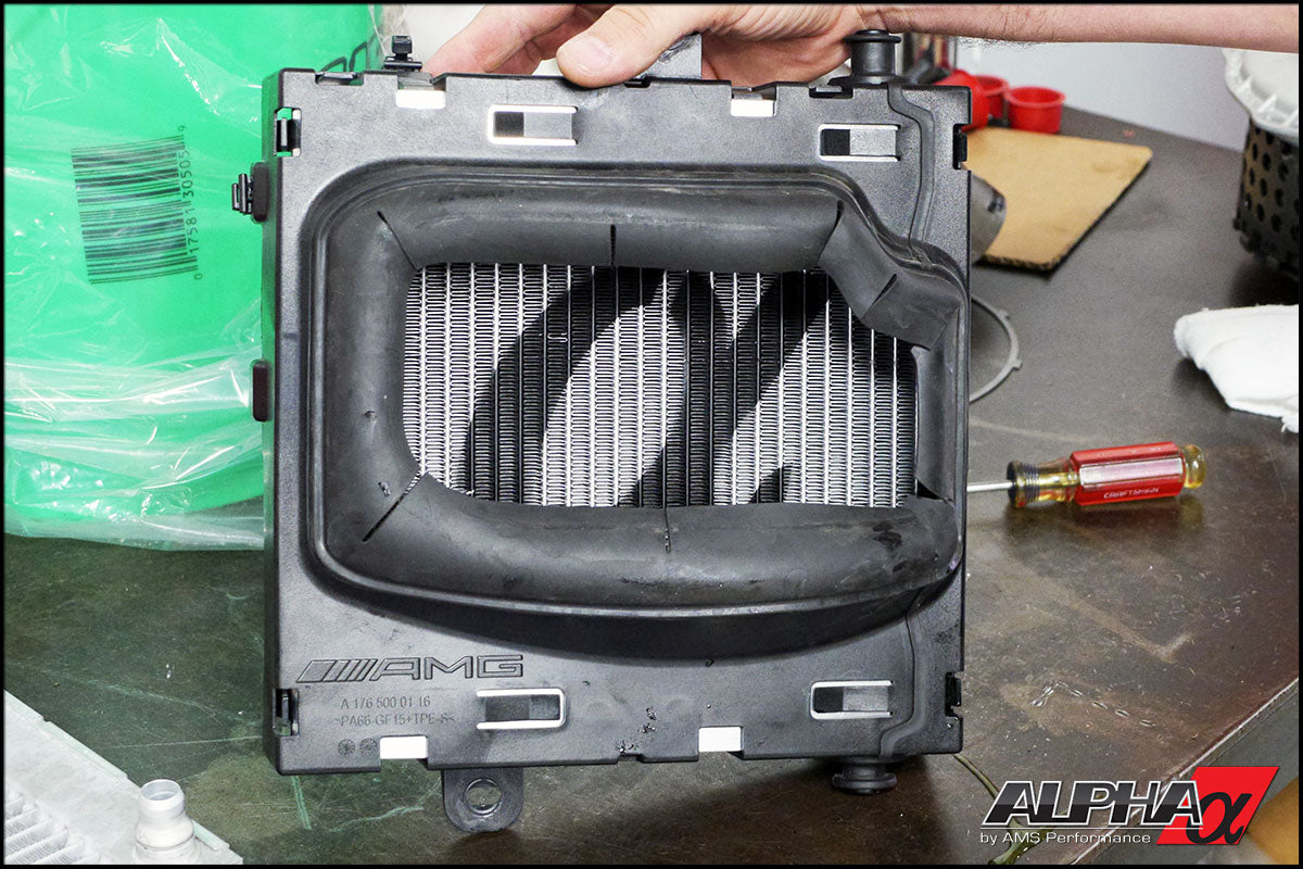 AMS ALP.19.02.0001-1 Auxiliary Heat Exchanger Upgrade MERCEDES-Benz M157 / M278 / M133 Photo-2
