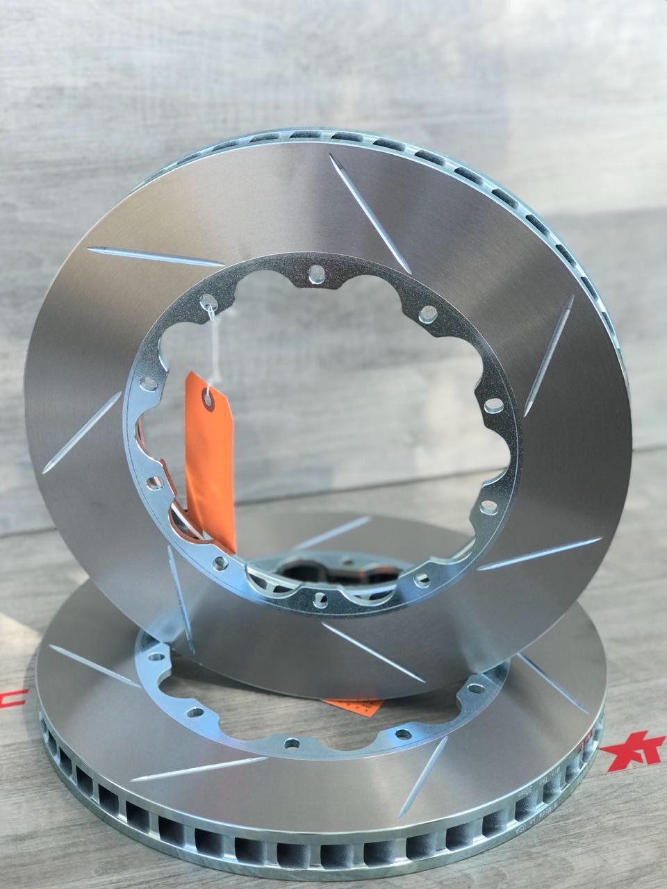 GIRODISC D1-047 Front Rotor Replacement Ring Kit for MITSUBISHI Lancer Evo X/HONDA Civic Type R FK8/FL5 Photo-1