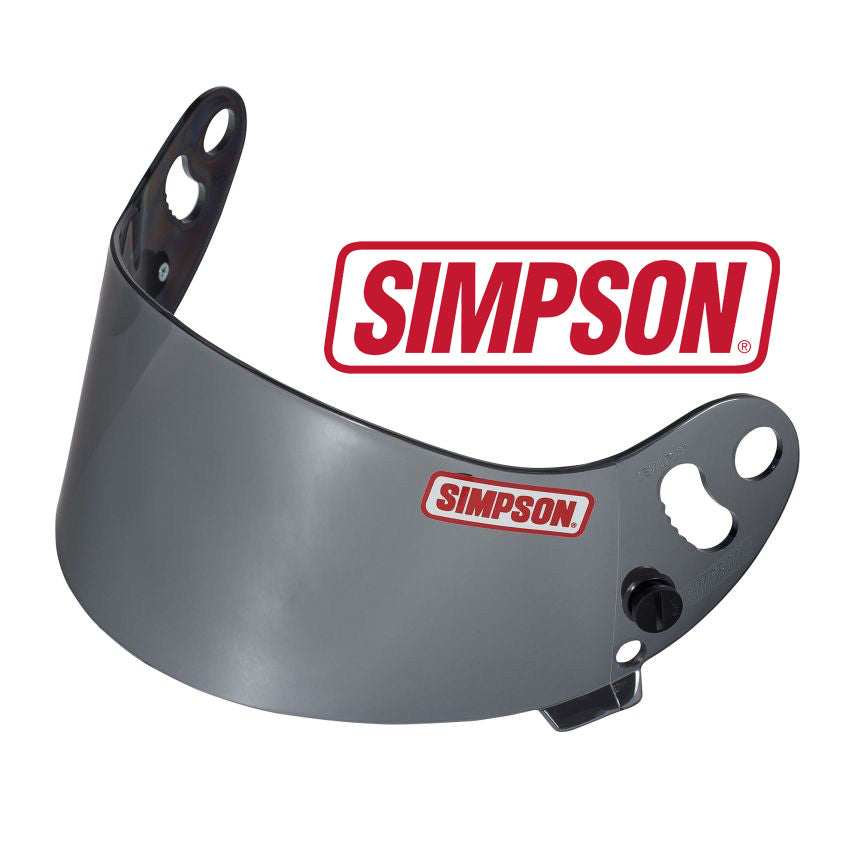 SIMPSON 84306A Replacement shield for DEVIL RAY helmet, Silver Photo-0