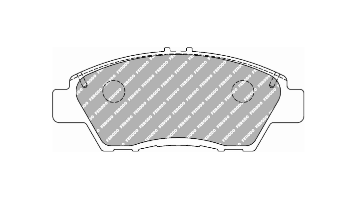 FERODO FCP4404H Front Brake Pads DS2500 for HONDA CR-Z (ZF1) Photo-0