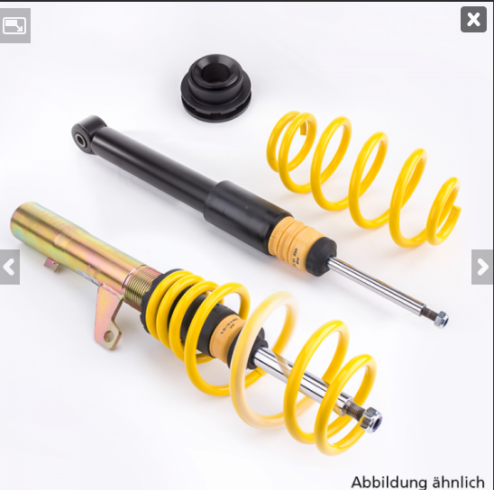 ST 13250005 Coilover Kit ST X HONDA S2000; (AP1) 06/99- Photo-1
