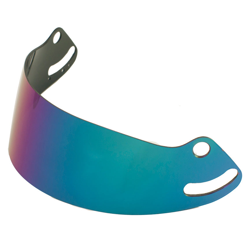 STILO YA0241 Visor for WRC DES/Trophy DES/ST4R/ST4F helmet (short), Iridium blue dark Photo-0