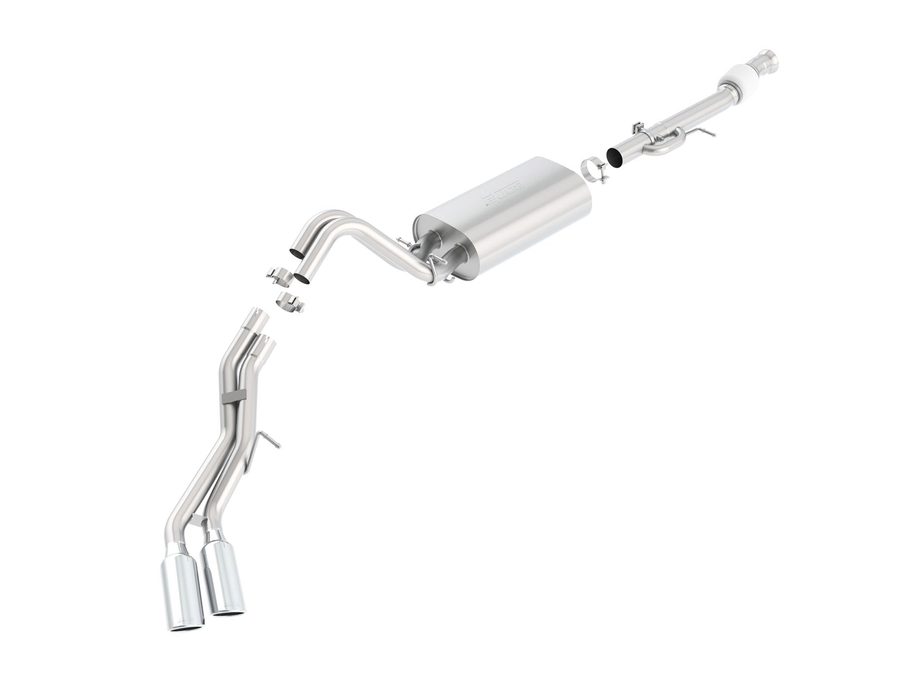 BORLA 140560 Cat Back Exhaust System Escalade ESV V8-6.2L RWD, Tip №18 Touring Photo-1
