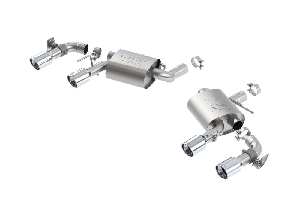 BORLA 11925 Rear Section, CAMARO SS V8-6.2L, Tip №47 -With the system NPP, 2016, sound ATAK Photo-0