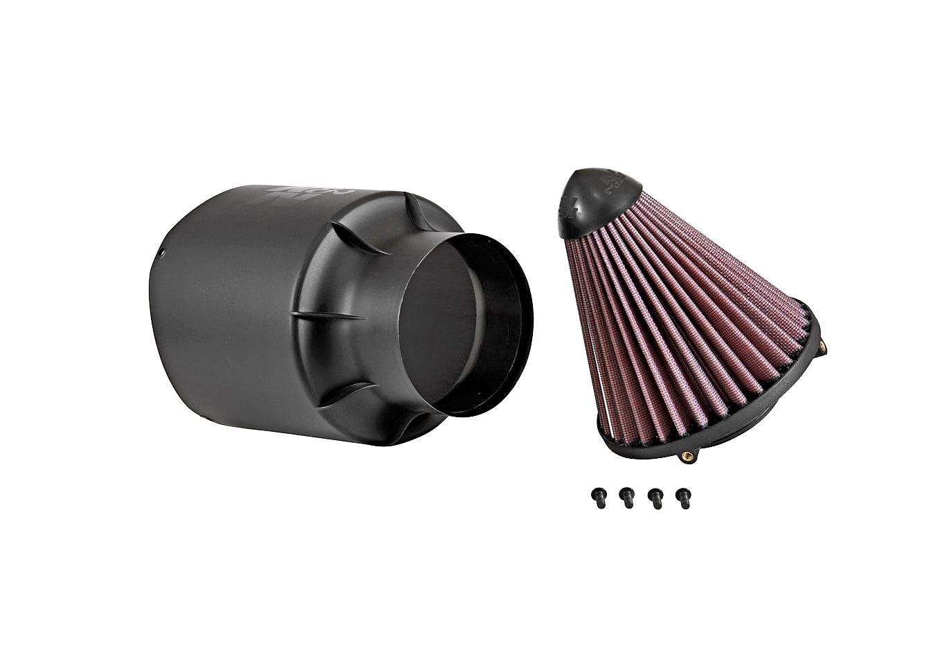 K&N 54-5000 UNIVERSAL Air Intake System ORION; UNIVERSAL INTAKE Filter Photo-2