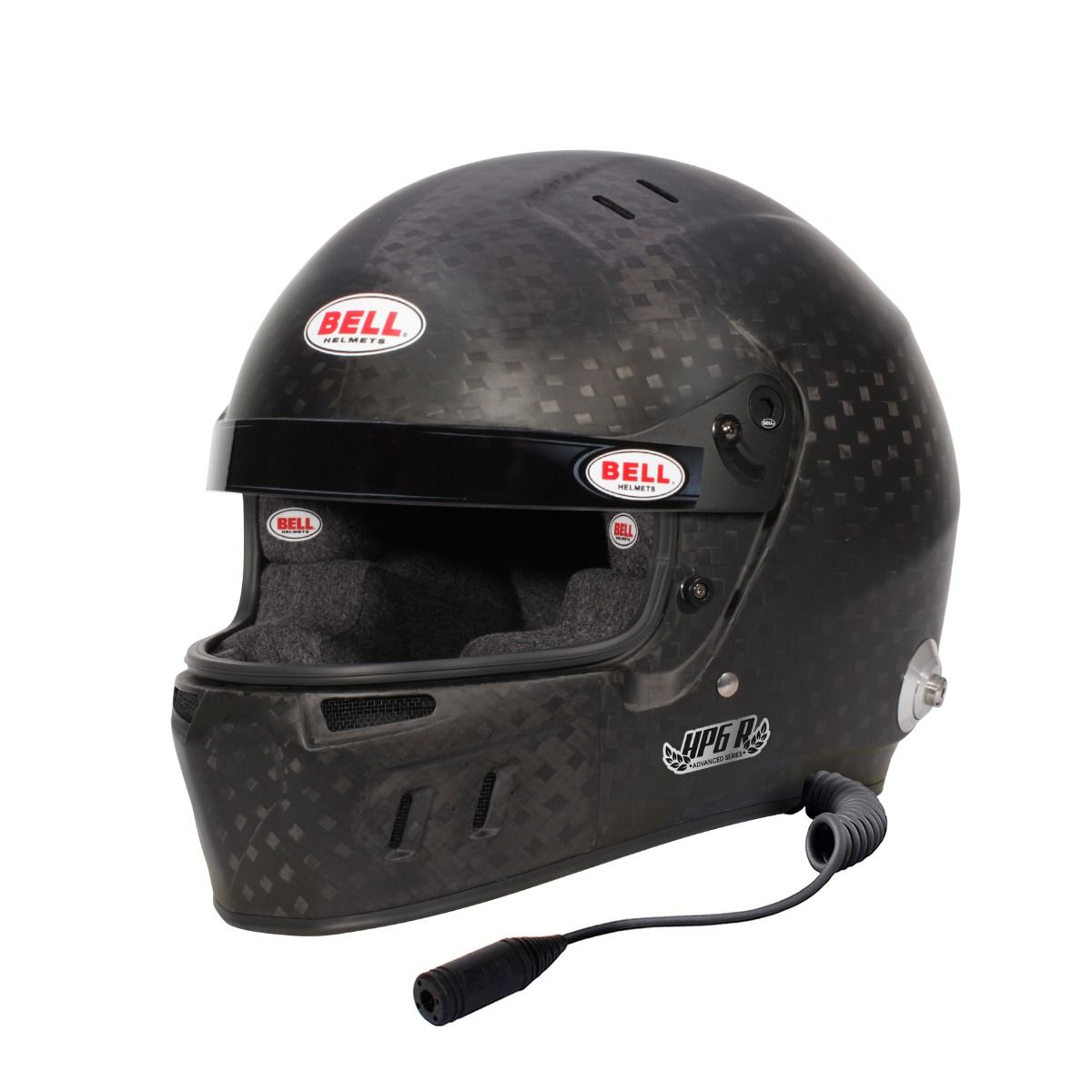 BELL 1140132 Rally Racing helmet full-face HP6 HANS FIA 8860-2018, size 55 (6 7/8) carbon Photo-0