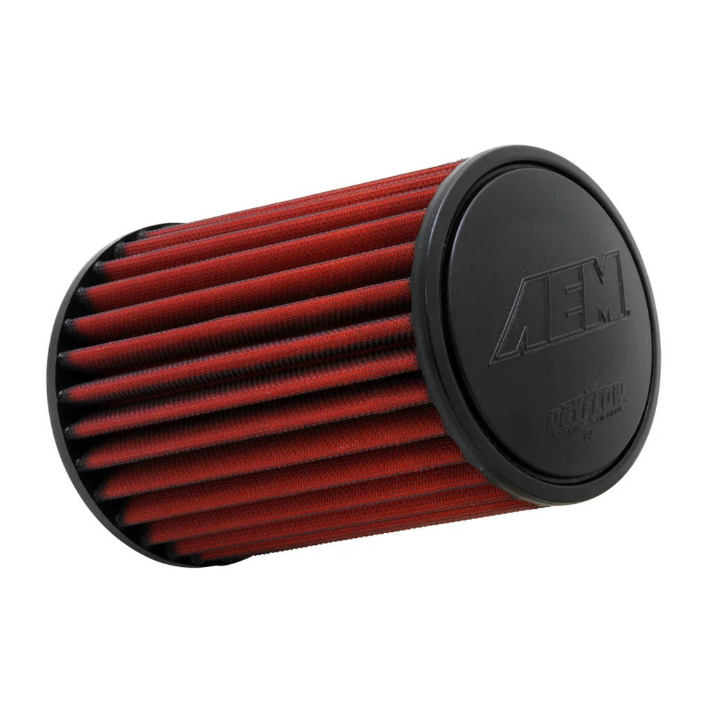 AEM 21-2038DK DryFlow Air Filter 3" / 8" Short Neck Photo-0