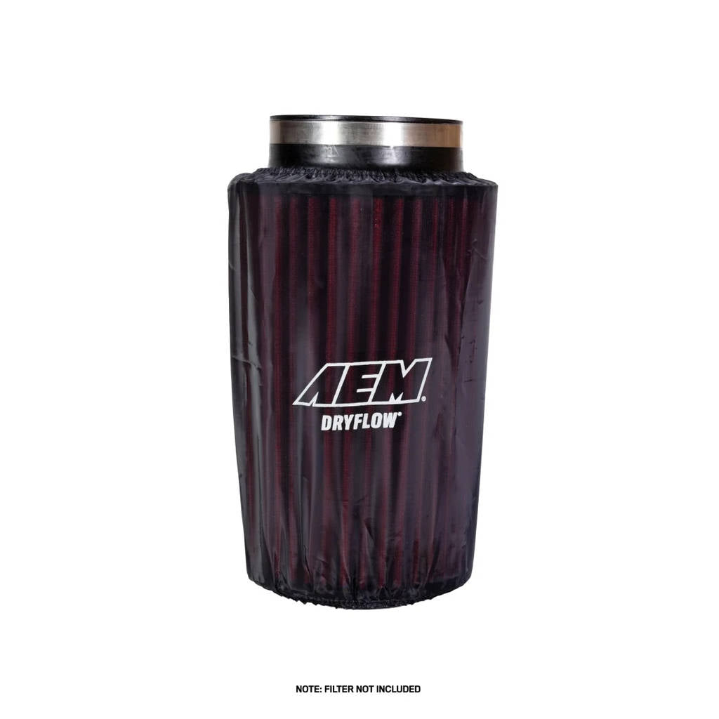AEM 1-4001 Induction Prefilter Air Filter Wraps 6 inch Base 5 1 / 4 inch Top 9 inch Tall Photo-3