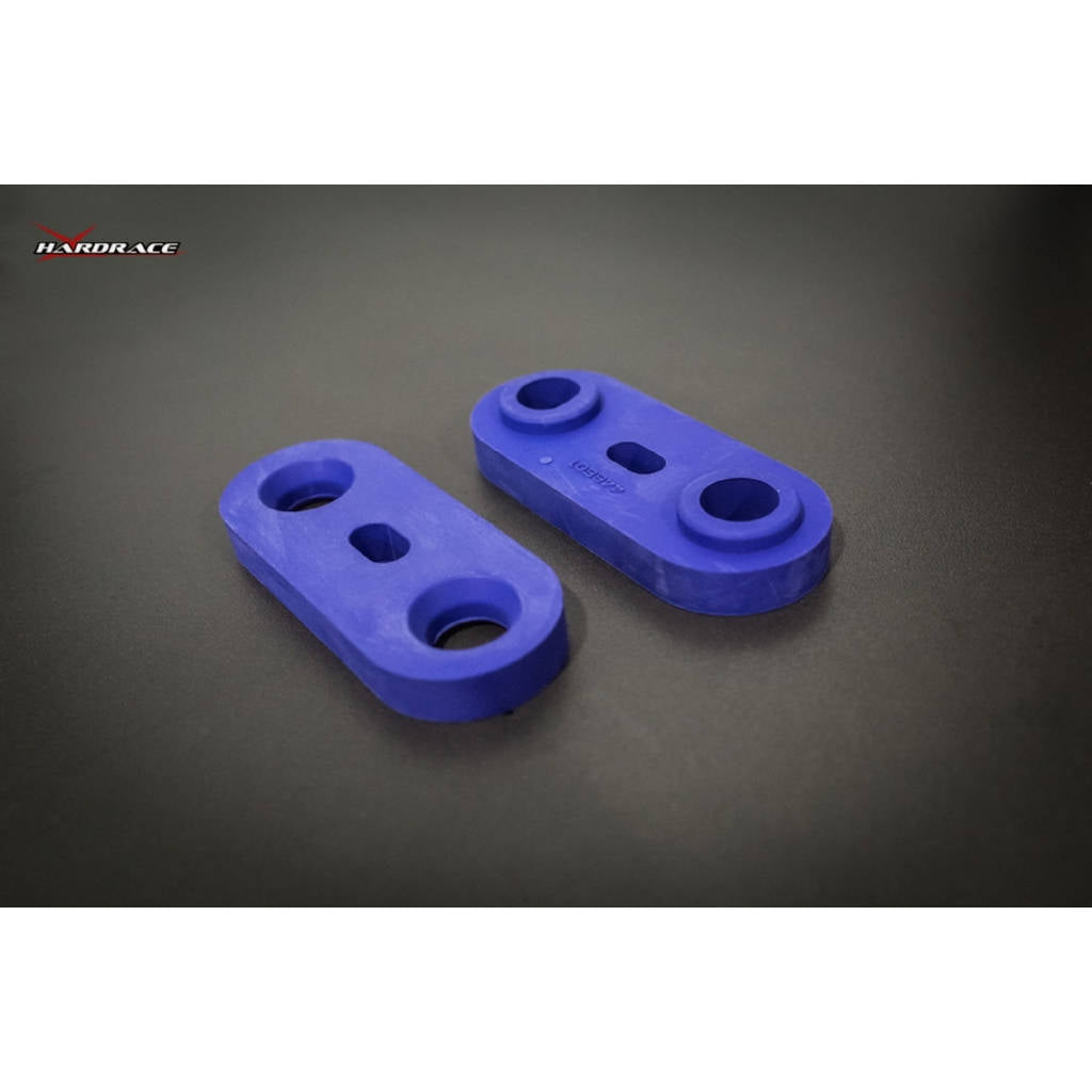 HARDRACE 7124 TRANSMISSION CROSSMEMBER BUSHING GEAR BOX SHIFT KIT 4PCS/SET SUBARU IMPREZA GC/GD/LEGACY Photo-1