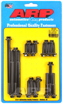 ARP 120-3202 Timing Cover & Water Pump Bolt Kit for BUICK 350. 8740. black oxide. hex Photo-0