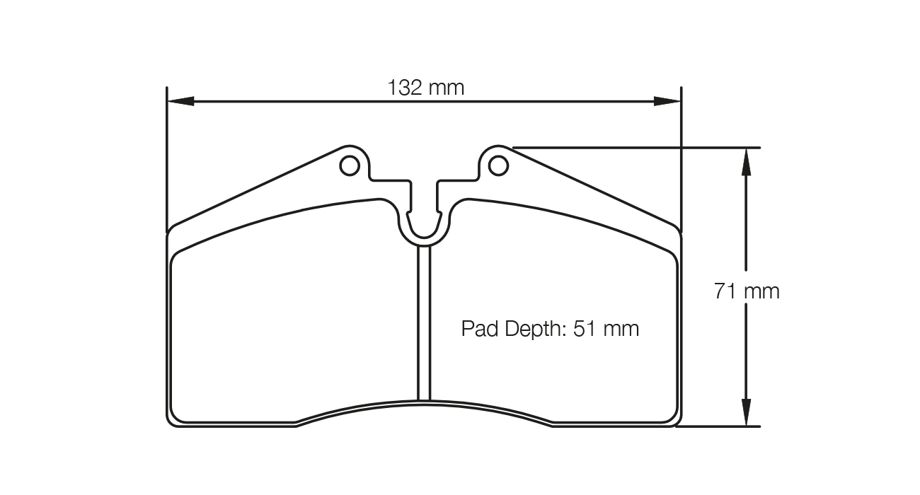 PAGID 1204-RST3 Brake Pads for front PORSCHE 964 Turbo / RS / 993 Carrera / rear 993 Turbo Photo-0