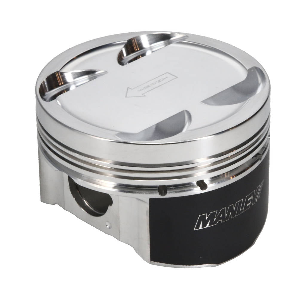 MANLEY 619200C-4 Piston Set (85.00 mm Bore, 1.012" CH, -8.00 CC) for MITSUBISHI 2.0L 4G63 Photo-2