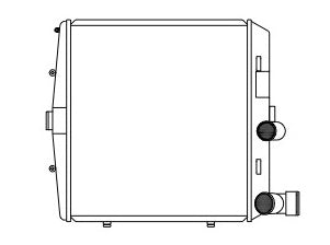 CSF 7047 Radiator Left side only for PORSCHE Boxster (987)/Cayman/911 (997)/911 GT3 (997) Photo-1