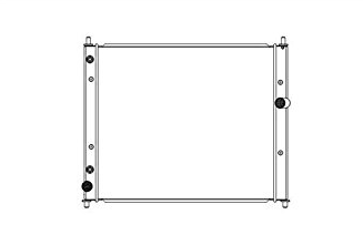 CSF 8028 Radiator for CADILLAC CTS-V 2009-2013 Photo-0