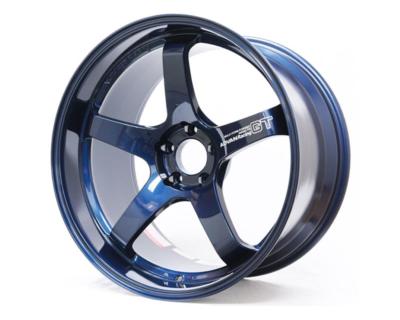 ADVAN YAQ0K35EDP GT PREMIUM WHEEL 20X10 5X114.3 ET35 RACING TITANIUM BLUE Photo-0