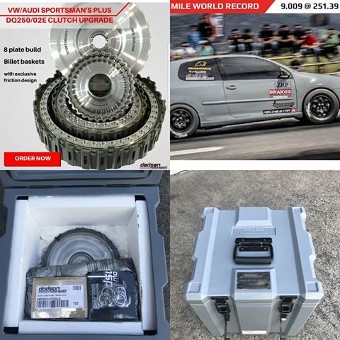 DODSON DMS-8053 8 Plate clutch kit SPORTSMAN'S 8 for VW / AUDI (DQ250 gearbox) Photo-2