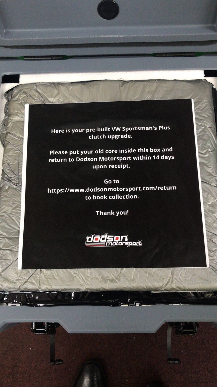 DODSON DMS-8053 8 Plate clutch kit SPORTSMAN'S 8 for VW / AUDI (DQ250 gearbox) Photo-3