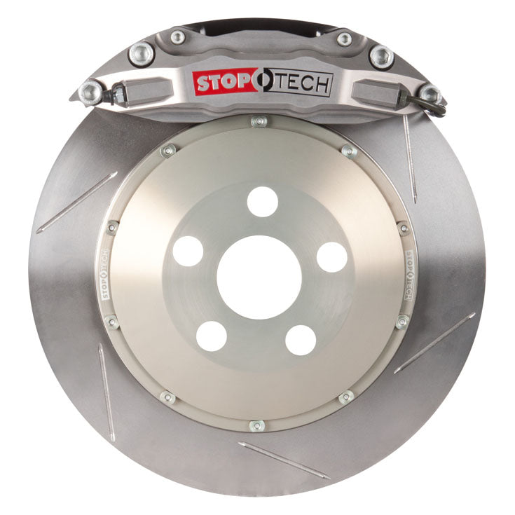 STOPTECH 83.165.004G.R1 BBK 2PC SPORT TROPHY,REAR SLOTTED 345x28/STR40 TROPHY ANODIZED BMW 135i '08 Photo-0
