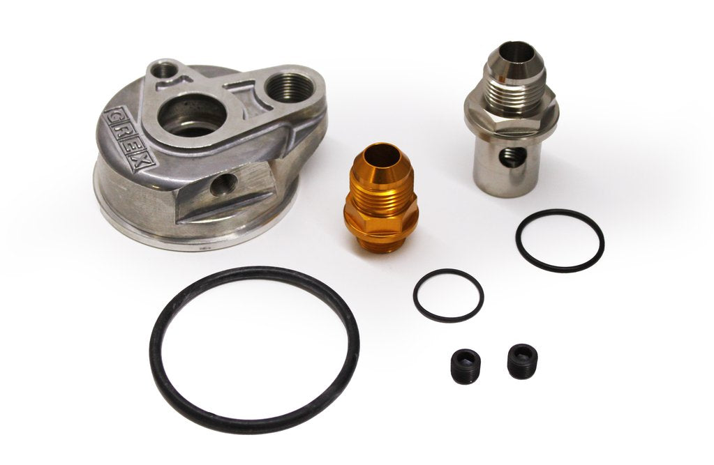 GREDDY 12401131 Oil Block Assembly; Type-F; Thread:3/4x16 AN10 Photo-2