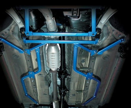 CUSCO 564 492 FS Power brace floor front side for MITSUBISHI Lancer Evolution 7/8/9 (CT9A) Photo-1