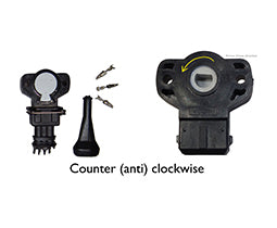 LINK ECU 101-0100 Throttle Position Sensor Clockwise + Counter clockwise Photo-0