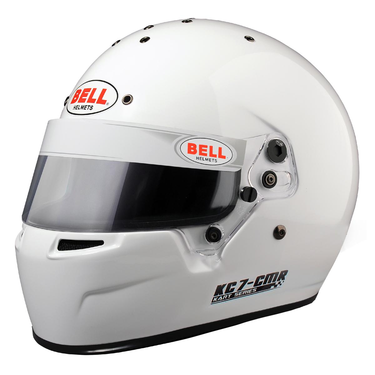 BELL 1311008 Karting helmet KC7-CMR (CIK, CMR2016), white, size 59 Photo-0