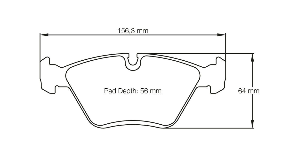 PAGID 1295-RST1 Brake Pads for (Front) for BMW M3 (E46) & M3 CSL 00 - 07 / Z4M Photo-0