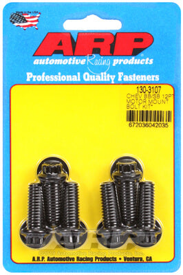 ARP 130-3107 Motor Mount Bolt Kit for CHEVROLET V6 & V8 mount to block w/ energy suspension mounts. 12pt Photo-0