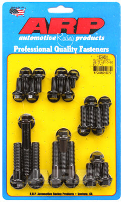 ARP 130-9801 Transmission Case Bolt Kit for Muncie 4-speed. '69-'75. black oxide 8740. hex Photo-0