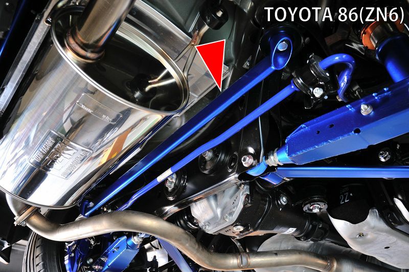 CUSCO 692 492 RM Power brace rear member for TOYOTA GT86, SUBARU BRZ Photo-2