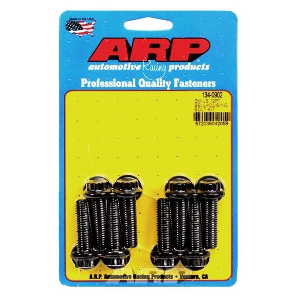 ARP 134-0902 Bellhousing Bolt Kit for Chevrolet LS Gen III. 8740. 12pt Photo-0