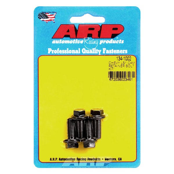 ARP 134-1002 Cam Bolt Kit for CHEVROLET LS Gen III (cam retainer plate) Photo-0