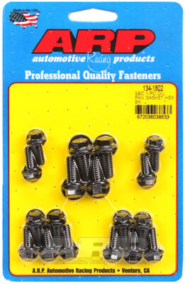 ARP 134-1802 Oil Pan Bolt Kit for Chevrolet Small Block 1-pc hex Photo-0