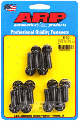 ARP 134-2101 Intake Manifold Bolt Kit for Chevrolet Small Block 12pt. 3/8 wrenching Photo-0