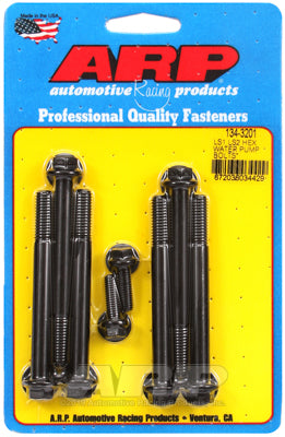 ARP 134-3201 Water Pump & Thermostat Housing Bolt Kit for CHEVROLET LS Gen III/IV. 8740. hex Photo-0