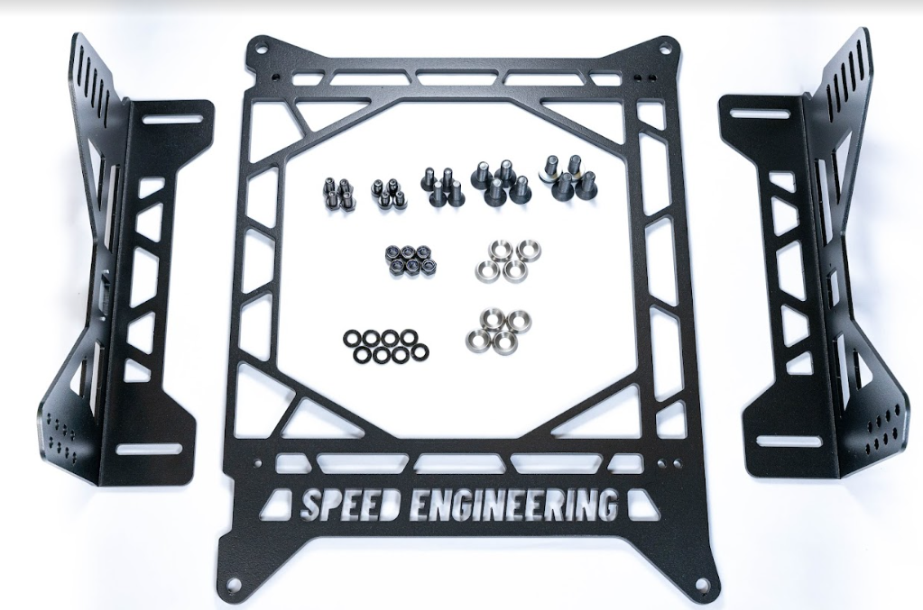 SPEED ENGINEERING 13493 Centre Console with Adapter (Passenger Side) for VOLKSWAGEN Golf VII R/GTI/Clubsport/TCR/Golf VIII R / GTI / AUDI TTRS (8J/8S) Photo-0