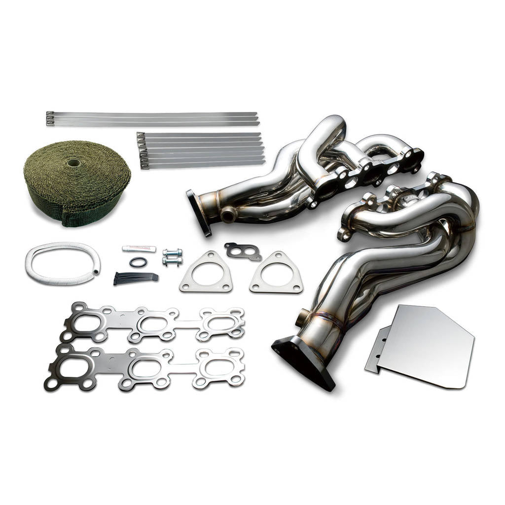 TOMEI TB6010-NS04A EXHAUST MANIFOLD KIT EXPREME VQ35DE Z33/CV35 Ver.2 with TITAN EXHAUST BANDAGE Photo-0