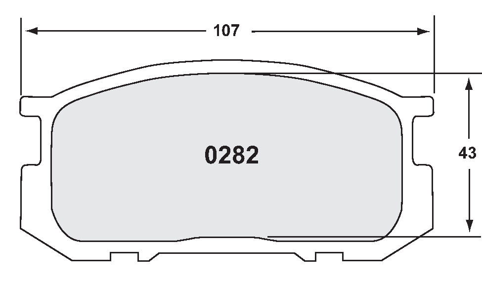 PFC 0282.10 Brake Pads (Z-Rated Compound) Photo-0