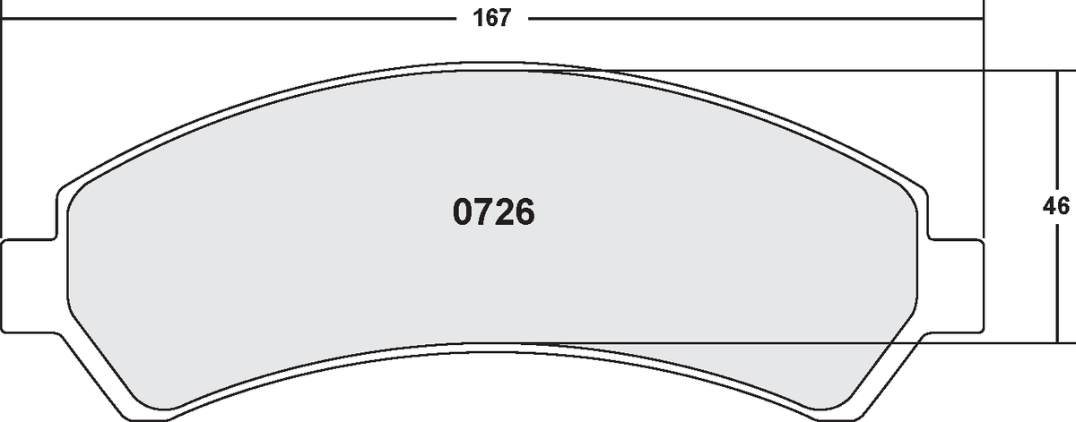 PFC 0726.22 Front Brake Pads for CHEVROLET Blazer 1994-2005 (Z-Rated Compound) Photo-0