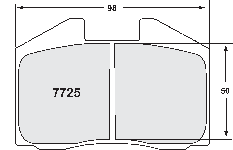 PFC 7725.11.18.44 Brake pads RACE 11 CMPD 18MM Photo-0