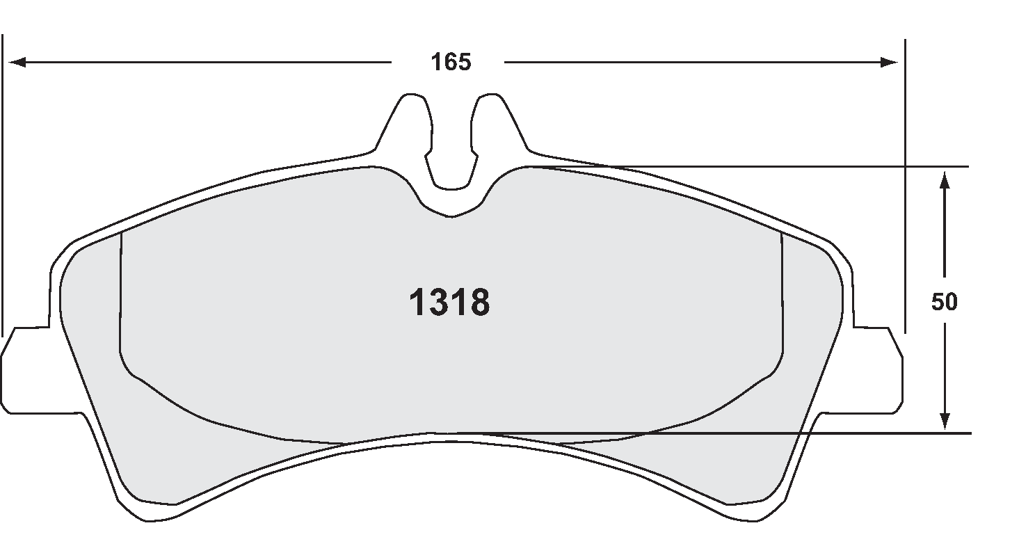 PFC 1318.10 Brake pads Z-RATED MERCEDES-Benz Sprinter 5t 06- Photo-0