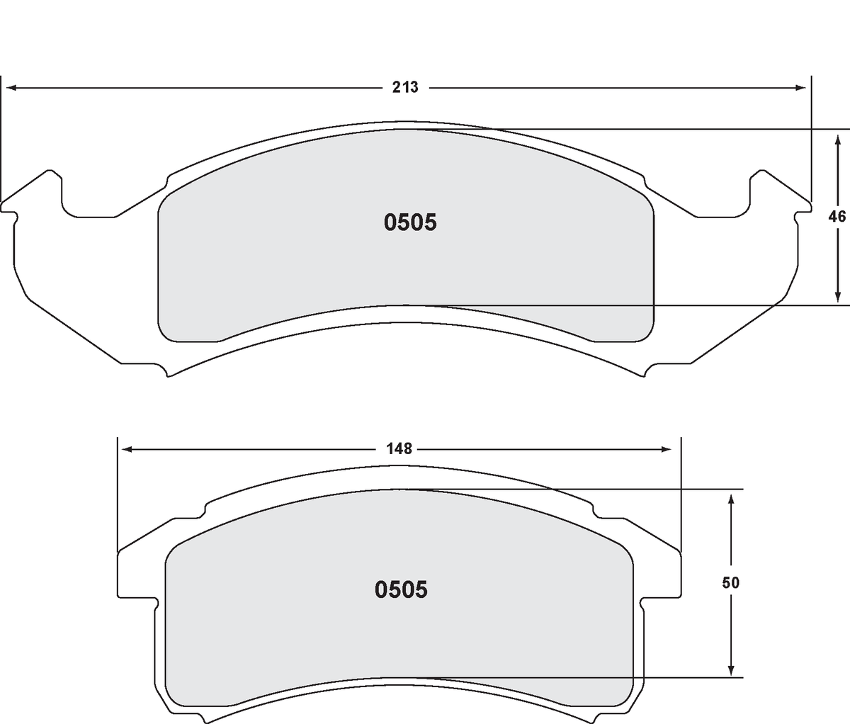 PFC 0505.22 Brake Pads (Z-Rated Compound) Photo-0