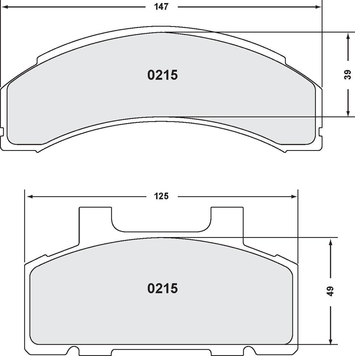 PFC 0215.22 Brake Pads (Z-Rated Compound) Photo-0