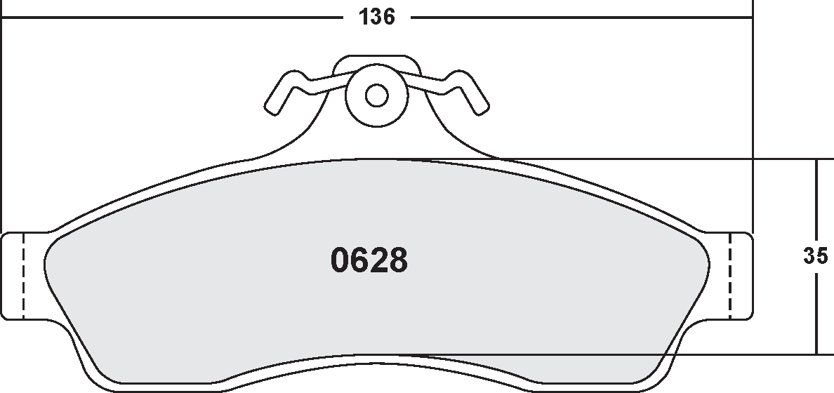 PFC 0628.22 Brake Pads (Z-Rated Compound) Photo-0