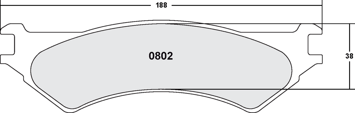 PFC 0802.12 Brake Pads (Z-Rated Compound) Photo-0