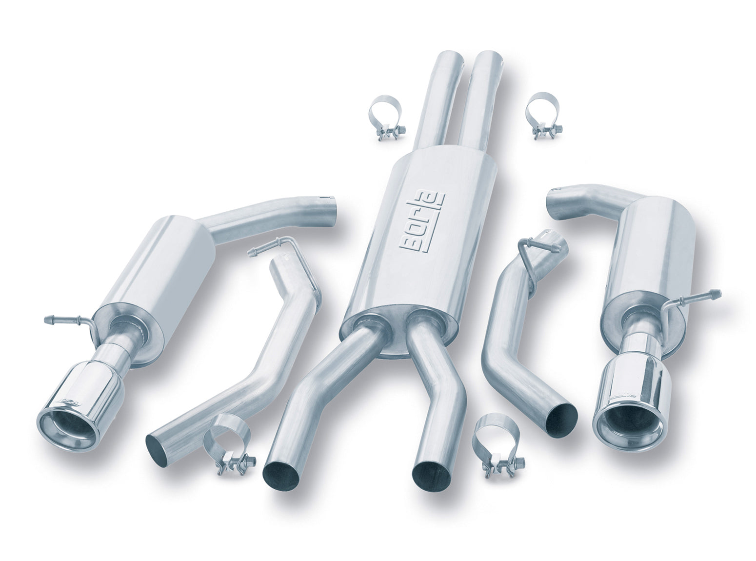 BORLA 140008 Cat Back Exhaust System Thunderbird 2002 Photo-0